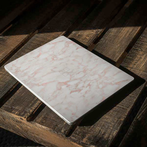 Rose Gold Marble Surface Laptop 2 Skin